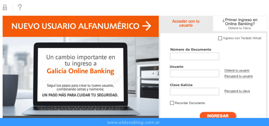 Home Banking Galicia