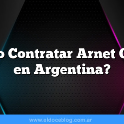 ¿Cómo Contratar Arnet Online en Argentina?