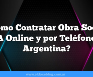 ¿Cómo Contratar Obra Social GEA Online y por Teléfono en Argentina?
