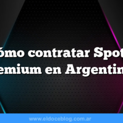 ¿Cómo contratar Spotify Premium en Argentina?