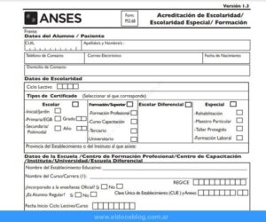 ¿Cómo imprimir el formulario 2.68 de Anses?