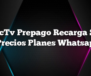 DirecTv Prepago Recarga SOS â€“ Precios Planes Whatsapp
