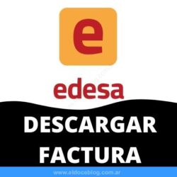 EDESA Impresion de Factura Como Sacar y Descargar Factura