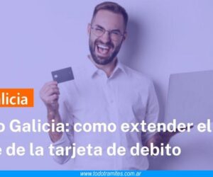 Cómo extender el límite de la tarjeta de débito Galicia