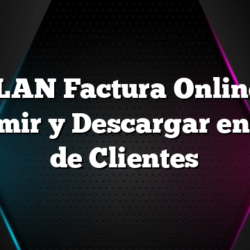 IPLAN Factura Online â€“  Imprimir y Descargar en Zona de Clientes
