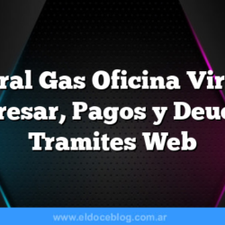 Litoral Gas Oficina Virtual Ingresar, Pagos y Deudas, Tramites Web