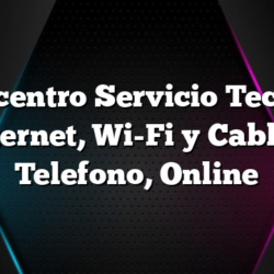 Telecentro Servicio Tecnico Internet, Wi-Fi y Cable â€“ Telefono, Online