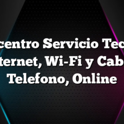 Telecentro Servicio Tecnico Internet, Wi-Fi y Cable: Telefono, Online
