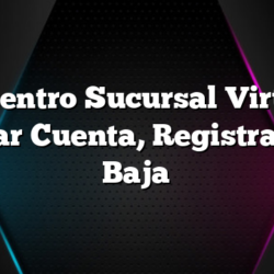 Telecentro Sucursal Virtual – Crear Cuenta, Registrarse, Baja