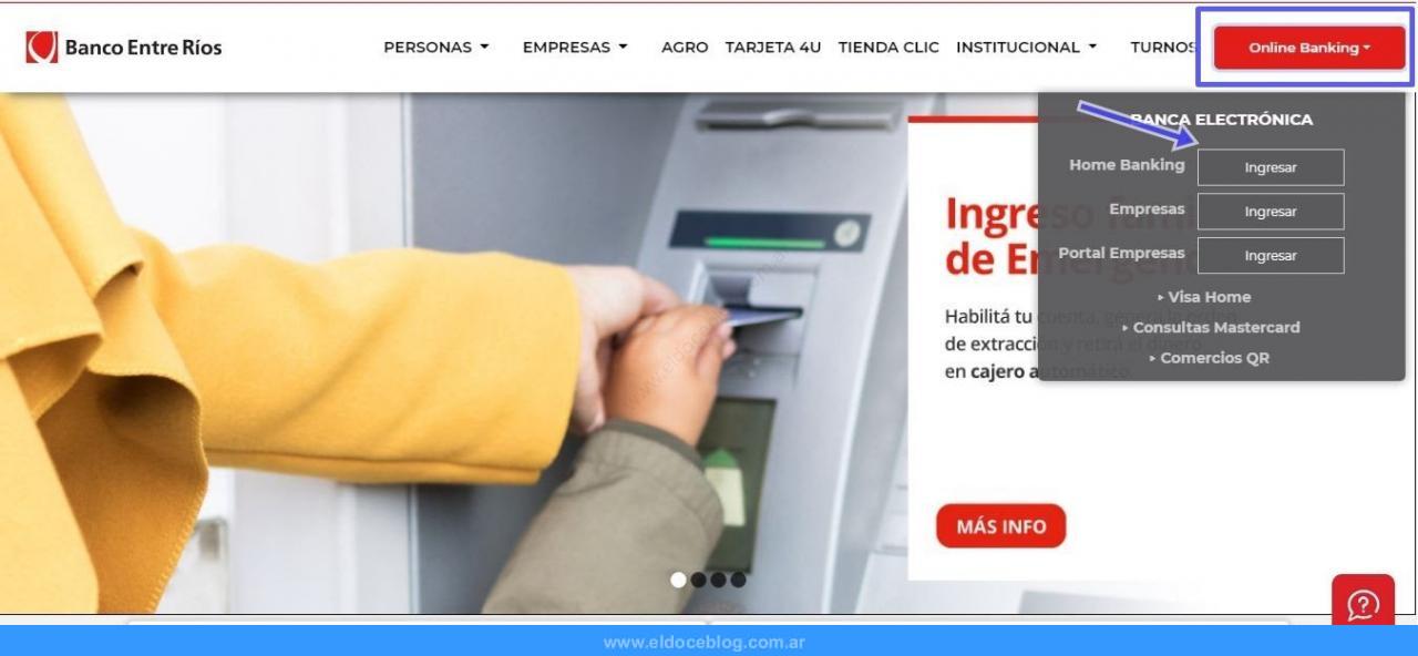Cómo Hacer Home Banking Del Banco Entre Ríos