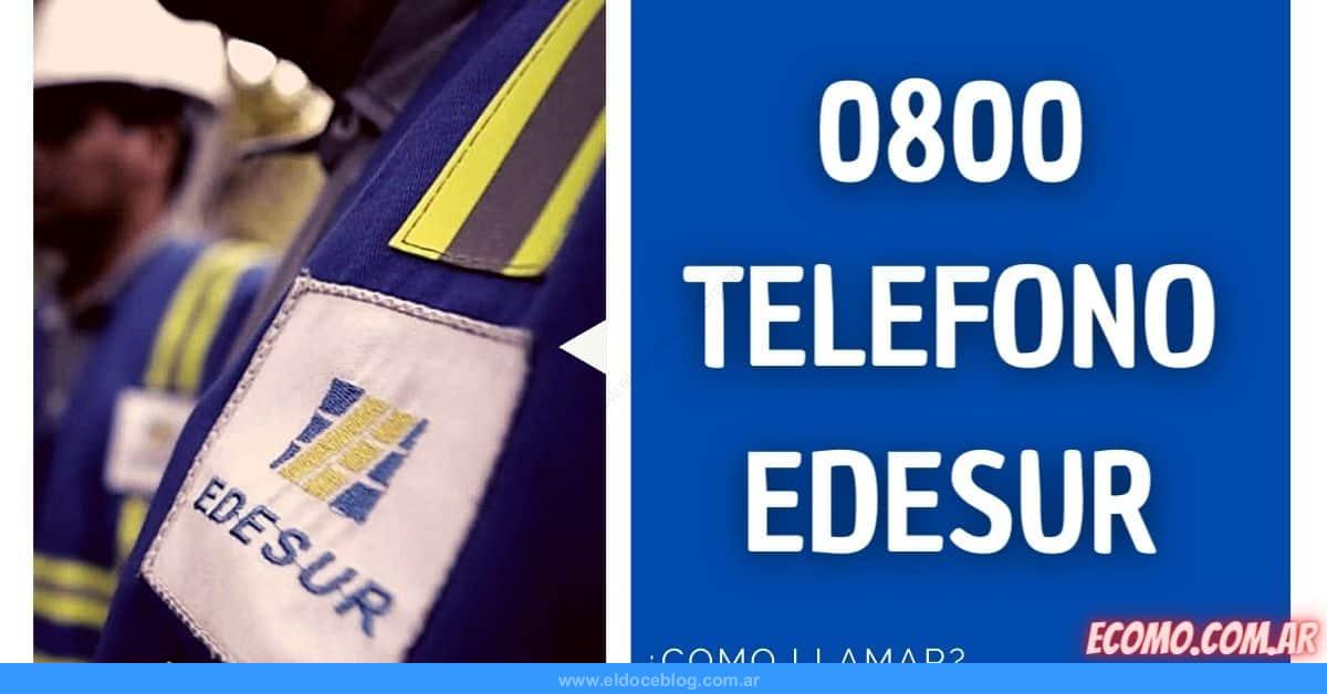 EDESUR Telefono Reclamos 0800 Atencion al Cliente Emergencias