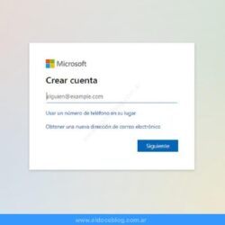 Cómo Crear Una Cuenta De Microsoft