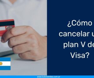 Cómo cancelar un plan V de Visa