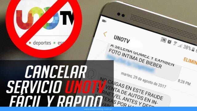 Cómo cancelar el servicio de noticias vía mensaje de texto de UnoTV